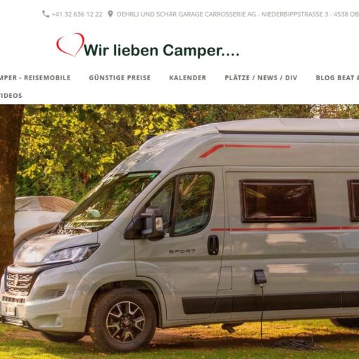 wohnmobil mieten Mittelland CH