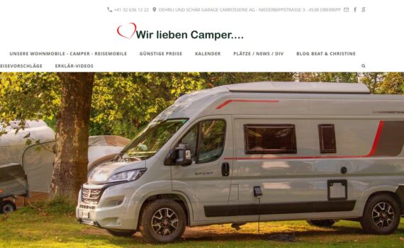 wohnmobil mieten Mittelland CH