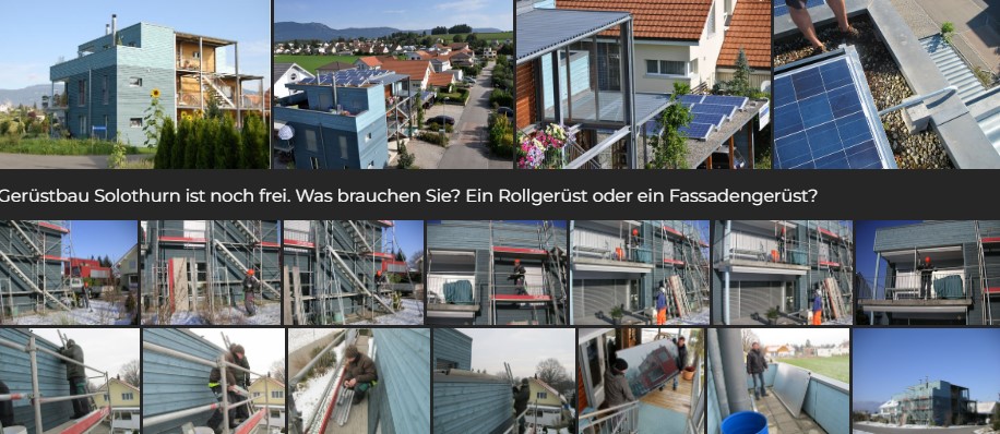 gerüstbau solothurn